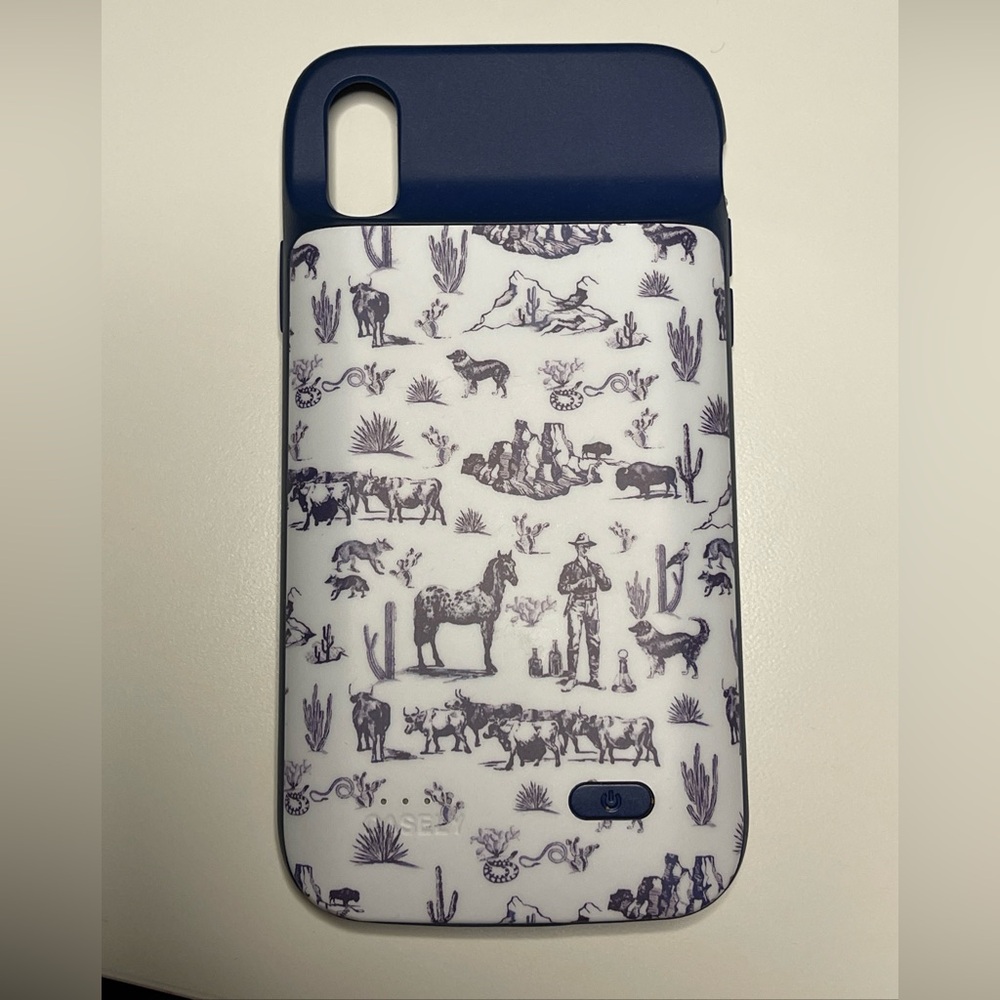 Casely Battery Case For iPhone XR (XDL-630M) - Wild West Adventure Desert Theme